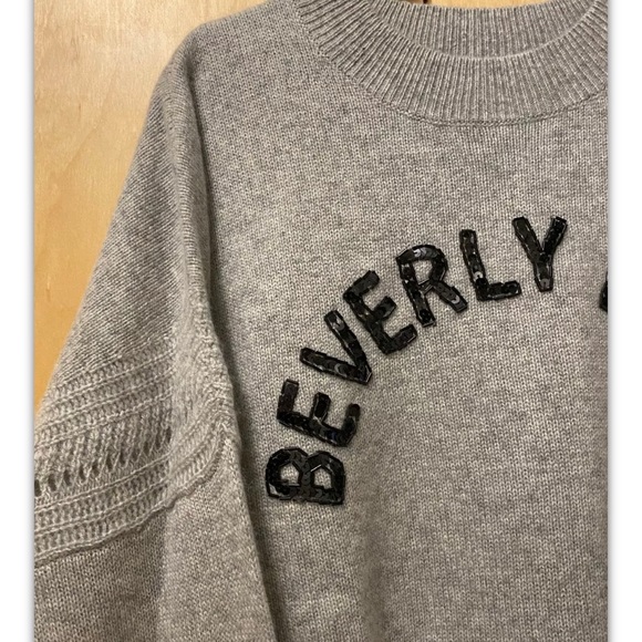 Wildfox ‘Beverly Hills’ Cashmere Sweater Size L - Picture 4 of 5